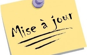 Mise à jour du site