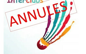 Annulation interclubs départementaux