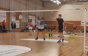 Théo concentré à la réception