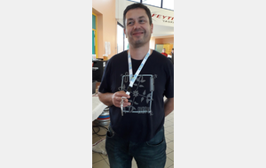 Brièvement, Laurent a eu le droit de garder les clés du chef des clés ... une grosse fierté.