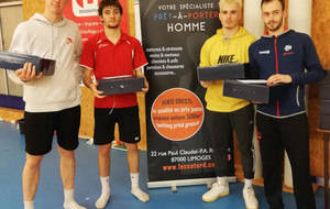 Loic Souchaud et Louis Fasquel finalistes, 
Bastien Calvagnac et Florian Sevin gagnants en DH N2