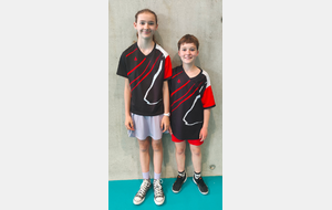 équipe benjamin·es excellence, Margaux et Louis