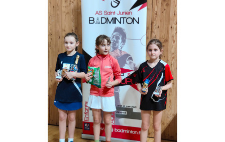 Manon 3ème sur 6 chez les poussines