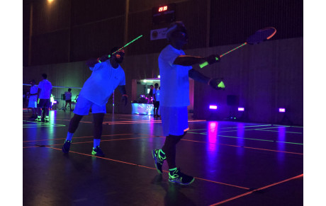 tournoi de blackminton à Oradour