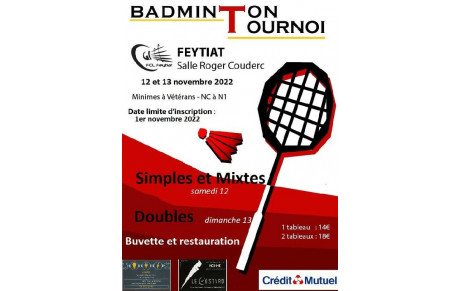 Premier tournoi du club de la saison 