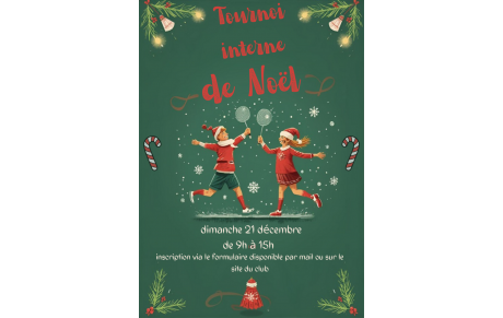 Tournoi interne juniors-adultes