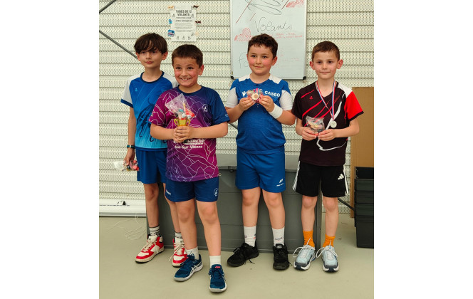 Titouan 2ème en poussins